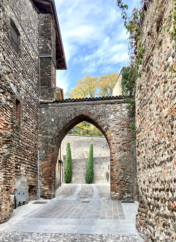 Das Schloss von Volta Mantovana