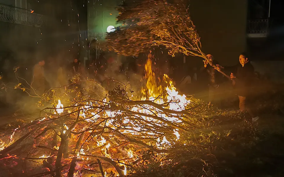 Les incendies de San Giuseppe di Itri