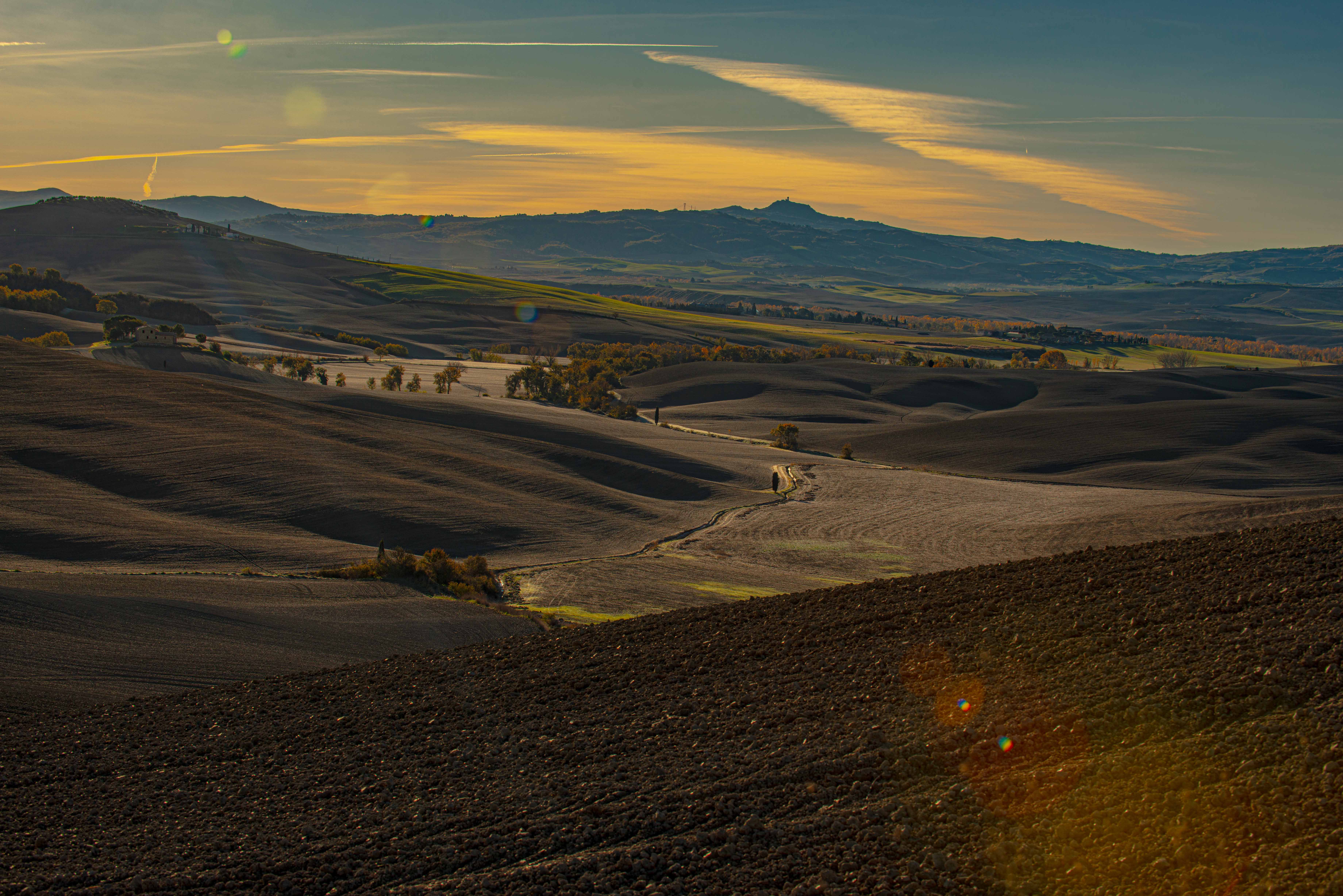 imagegiretto invernale san Quirico D'orcia e Bagno Vignoni