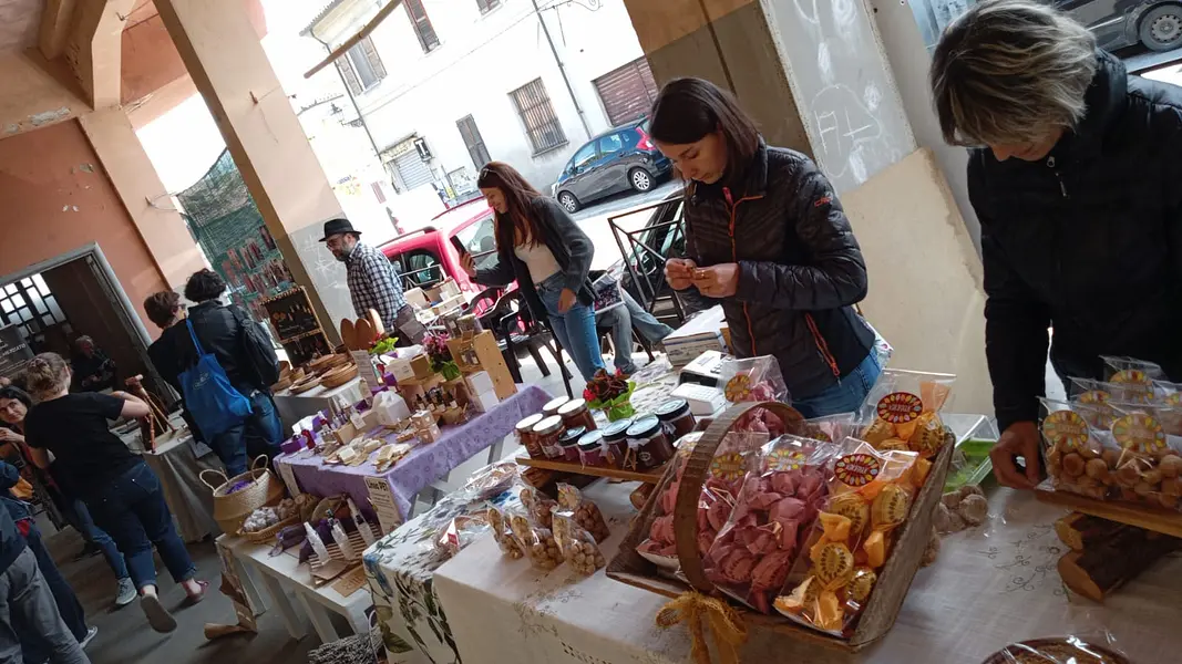 En Volpedo, pour le marché biologique