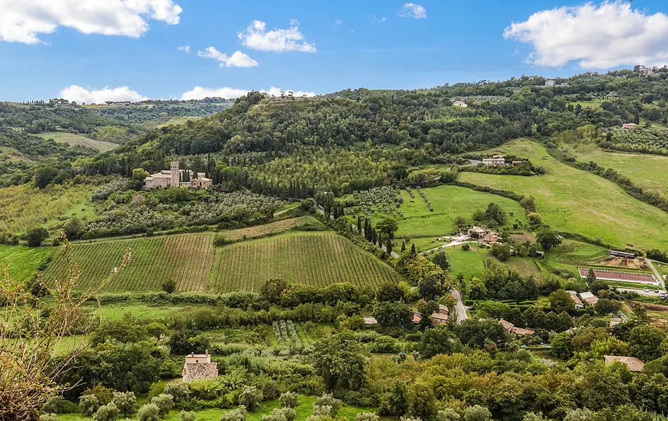 The Alta Tuscia viterbese and the Jerusalem of Europe.