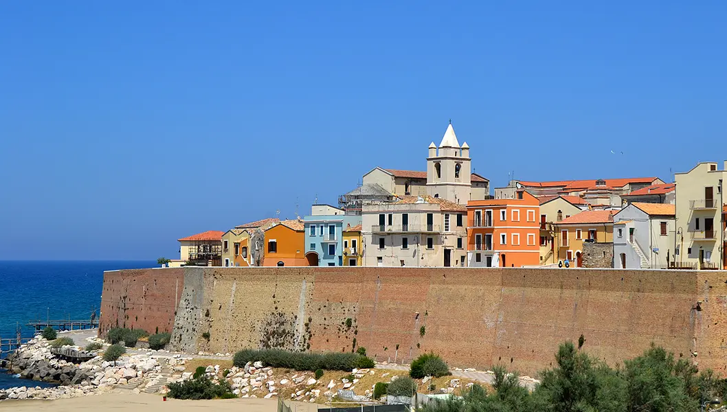 The castle and walls of Termoli