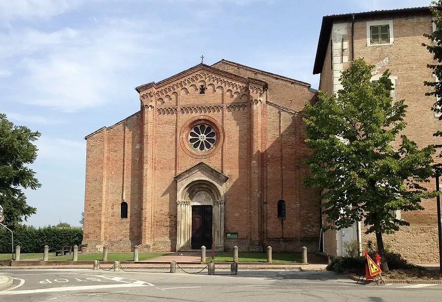 Fontevivo Abbey, a precious Romanesque building in the Parma area