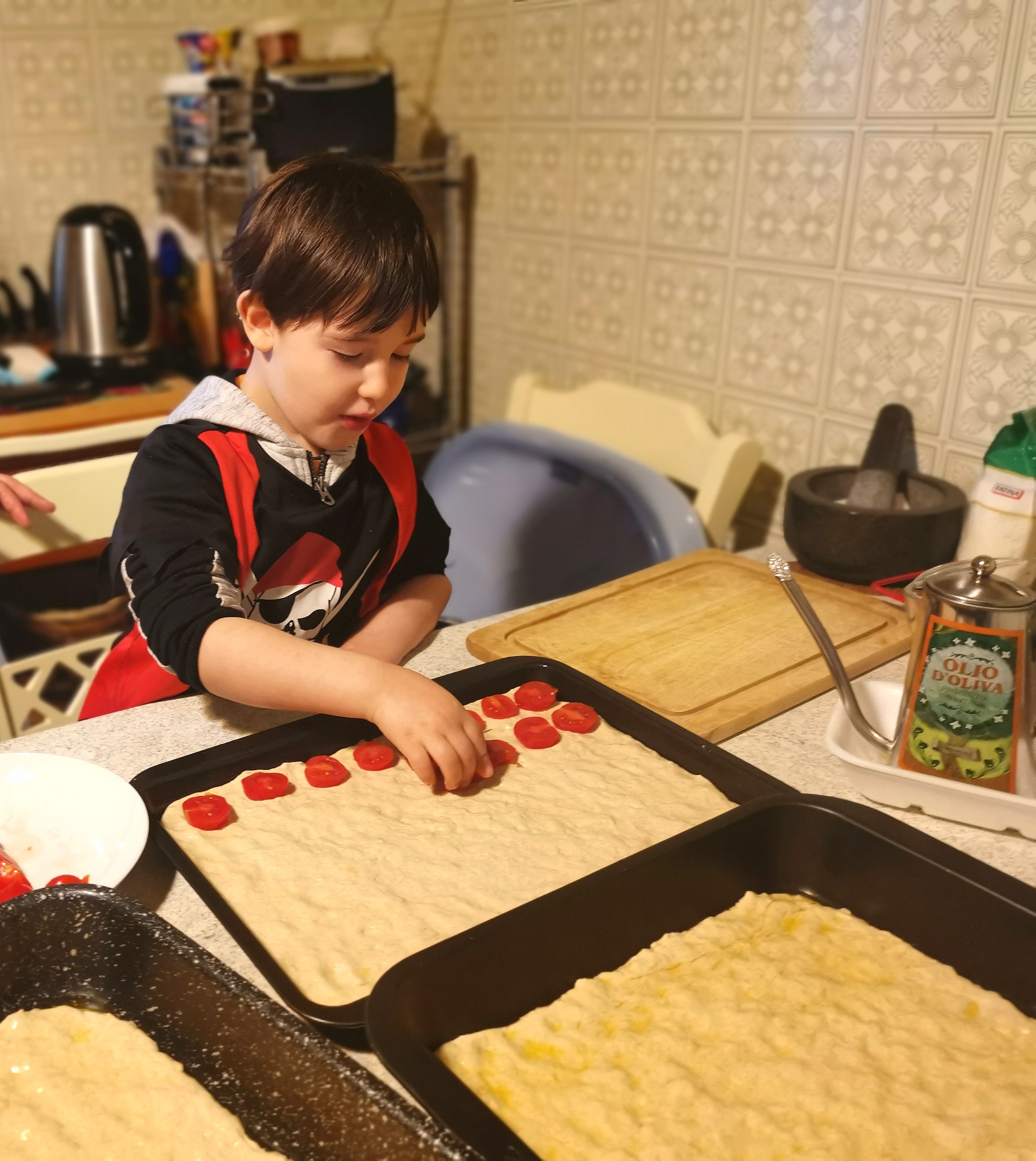 imageBaby focaccia lucana con lievito madre