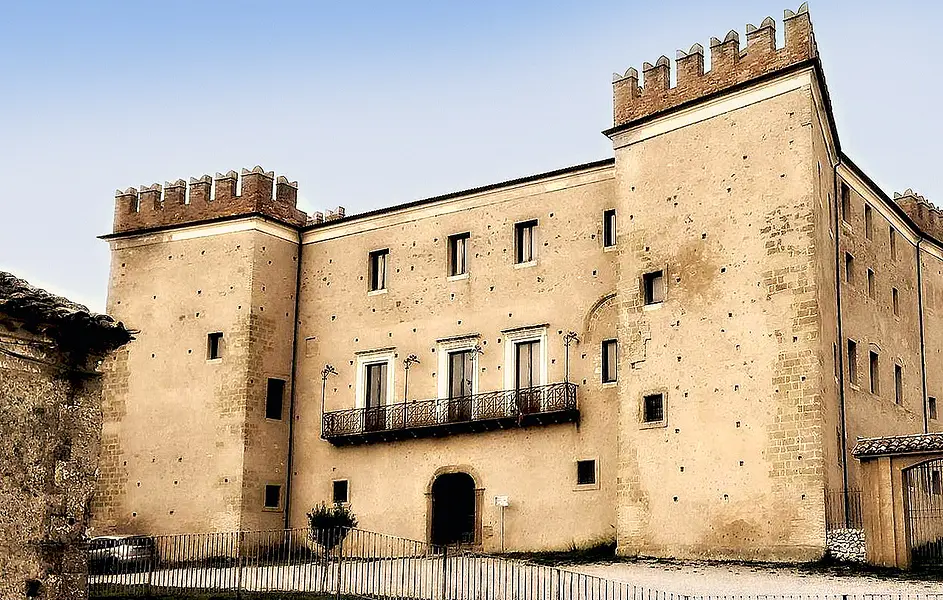 Village of San Lorenzo del Vallo with castle