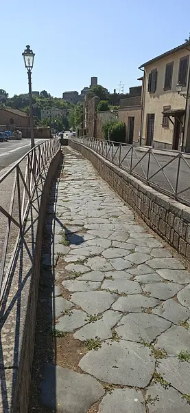 Section of the Via Clodia in Tuscania