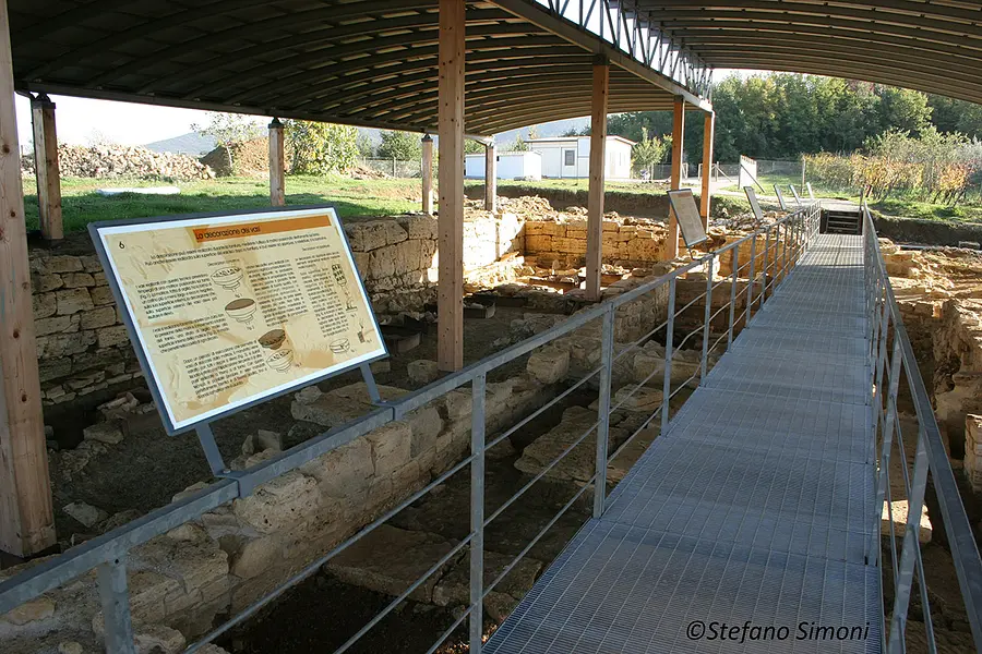 The archaeological site of Scoppieto