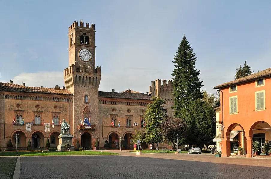Busseto, small capital of Terre Verdiane