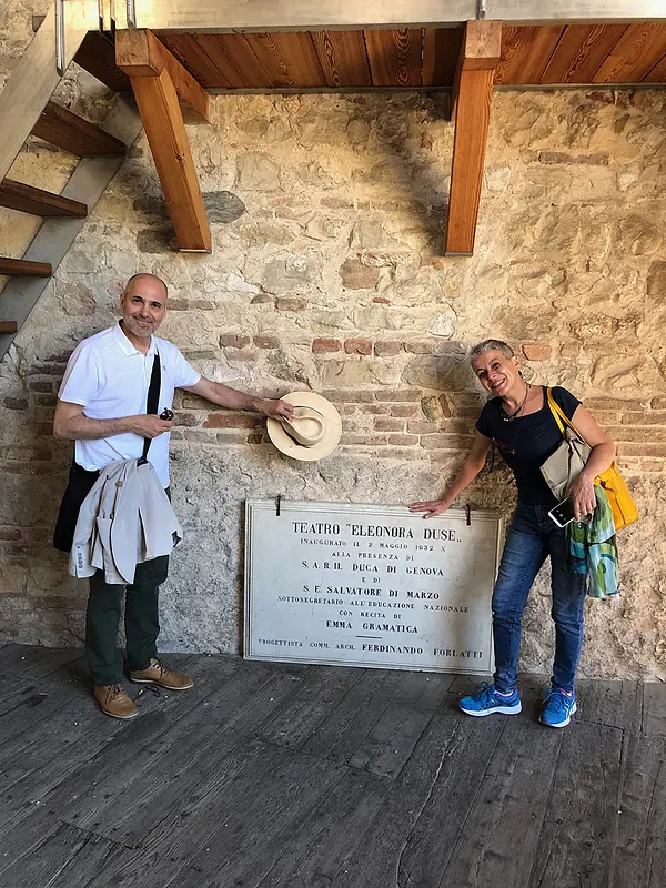 A walk in Asolo with the founders of SharryLand