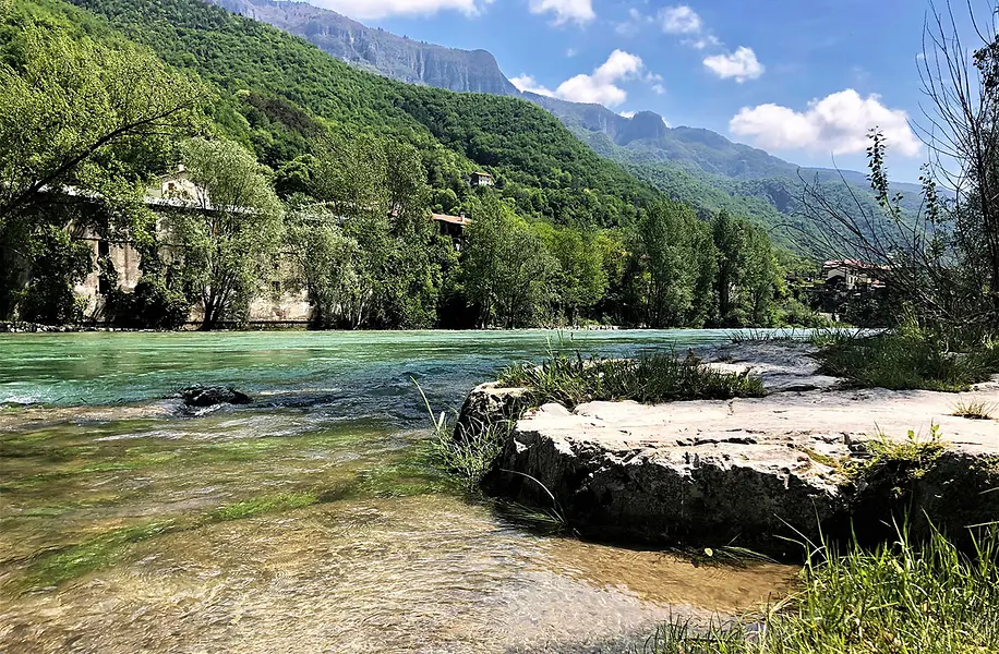The Brenta River: walk between Campolongo to Valstagna