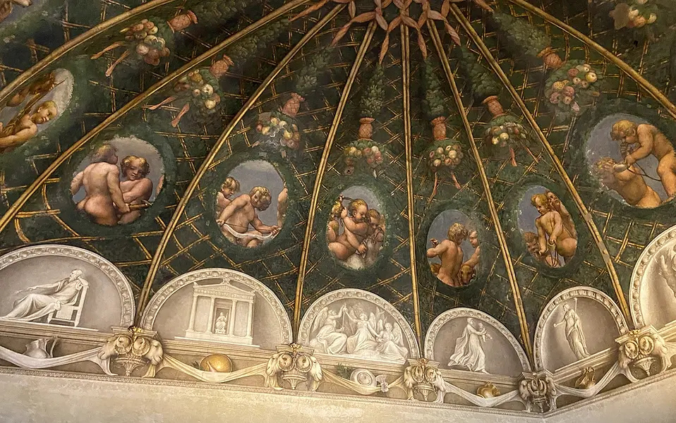 The Chamber of St. Paul in Parma