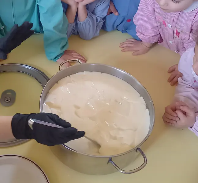 A dairy experience for children