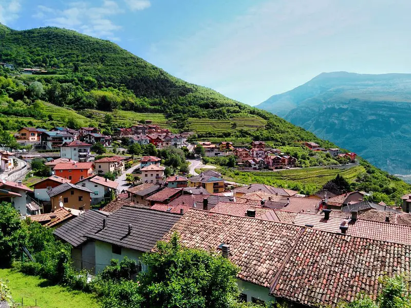 Cimone, the village of farms on the slopes of Bondone