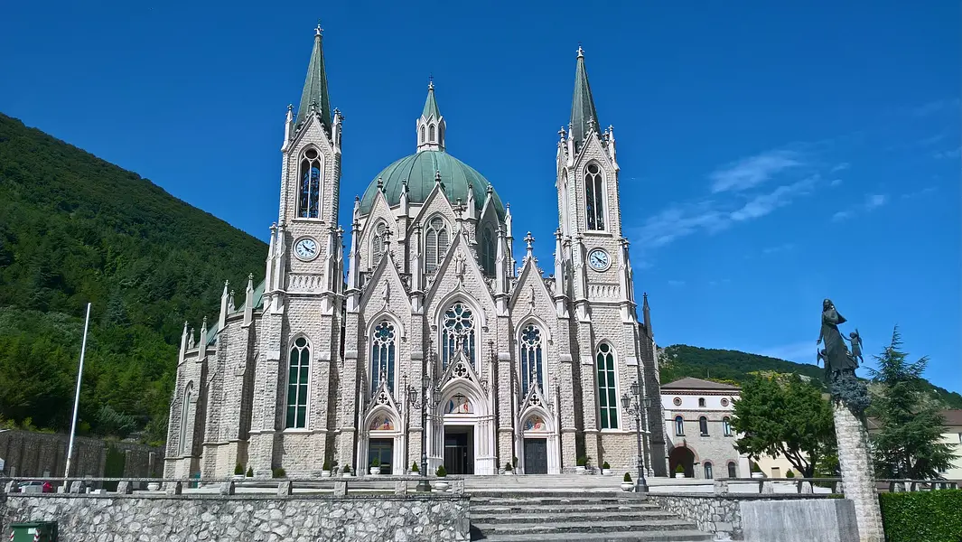 Shrine of Our Lady of Sorrows in Castelpetroso
