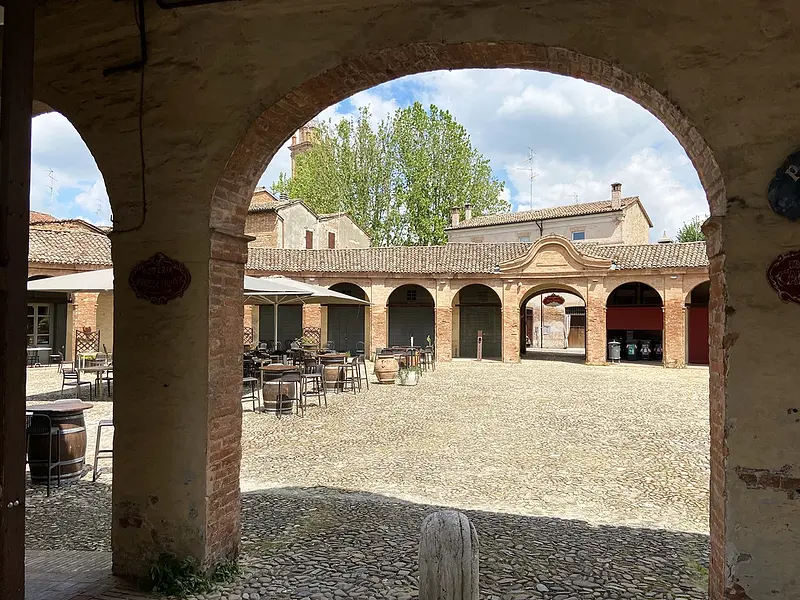 Bagnacavallo, beau village de la plaine