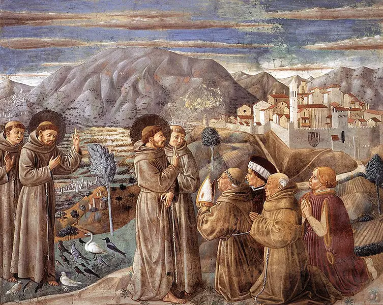 Benozzo Gozzoli e San Francesco 