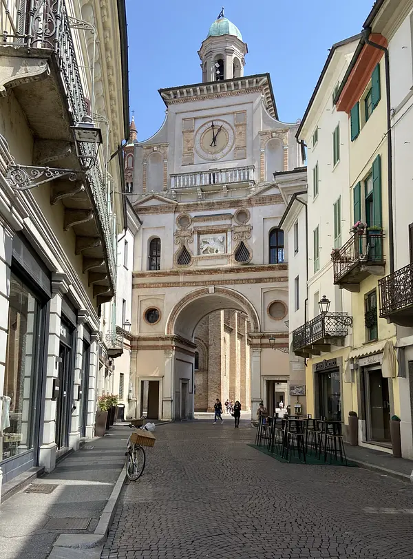 Crema's square, one of the most beautiful in Italy