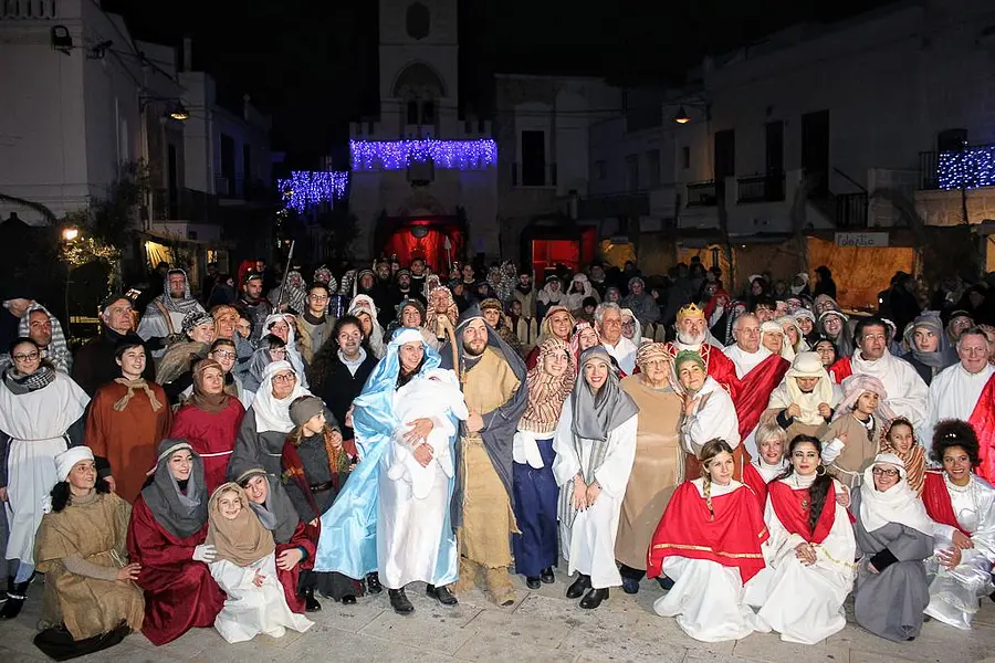 La crèche vivante à Cellamare